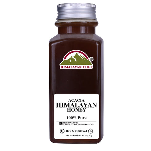 Acacia Honey - 1 lbs (480g) | Himalayan Chef